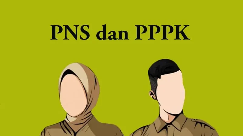 Perbandingan Jumlah PNS dan PPPK 2021-2024